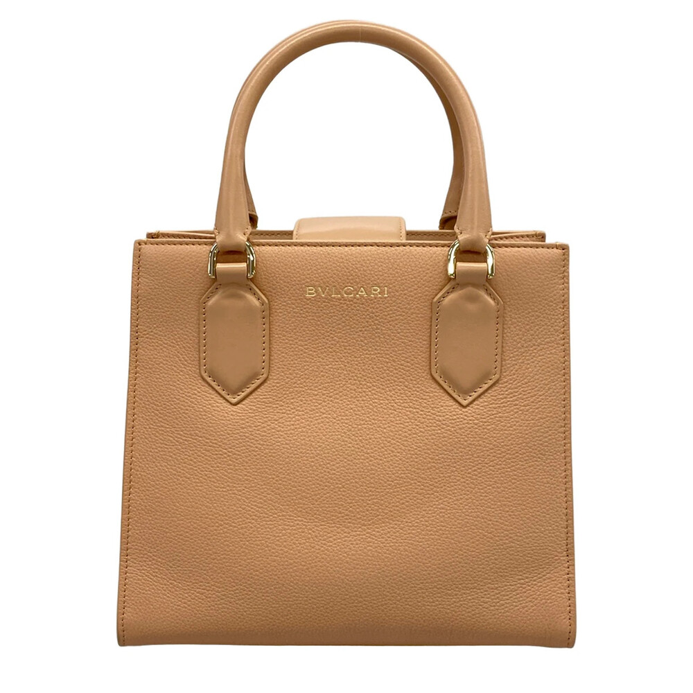 Bvlgari Light Pink Leather Tote Bag #367159B89B
